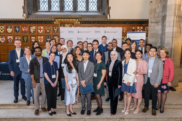 Group photo of fellowship program graduates in 2024