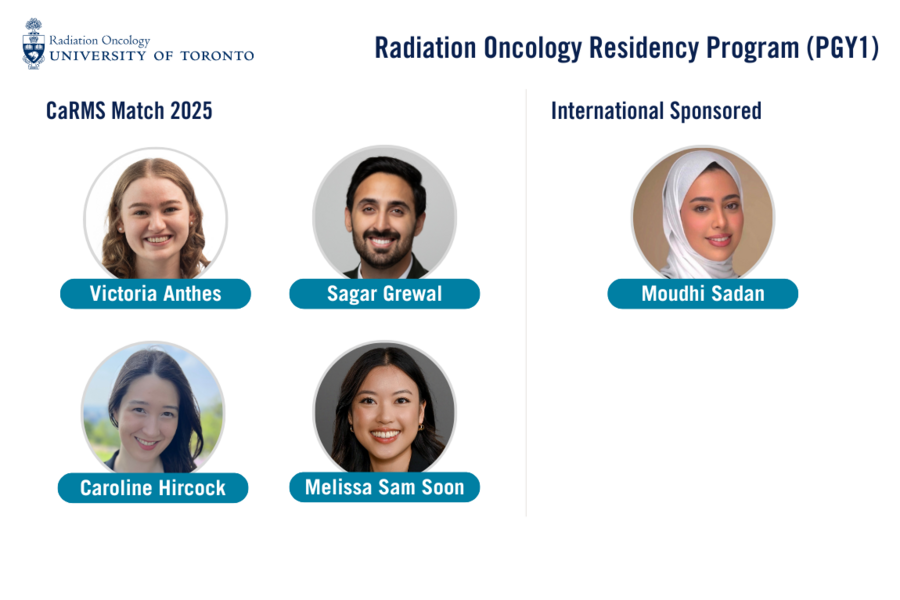 Photo Collage of New PGY1 Residents 2025