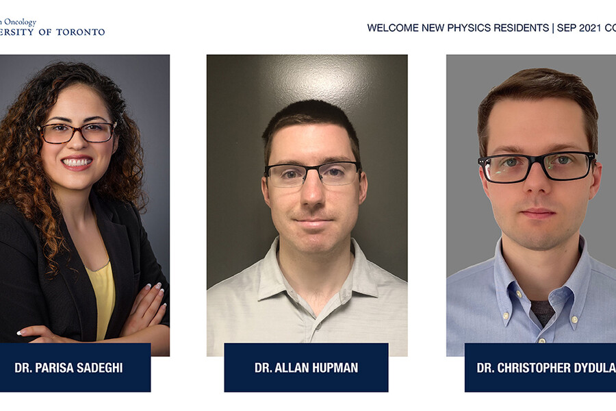 New physics residents 2021