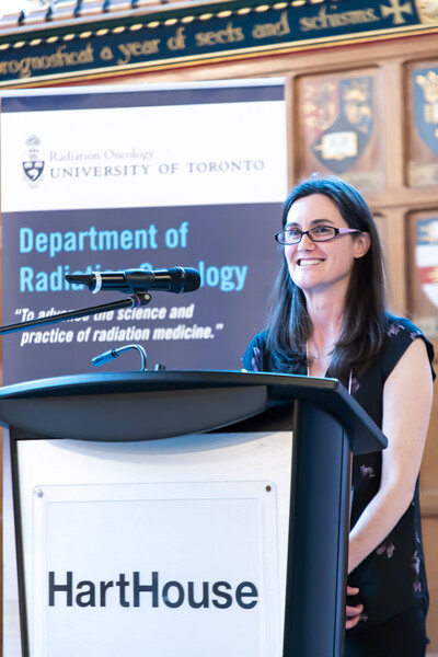 Snapshot of Patricia Lindsay, Director of the Physics Residency Program.