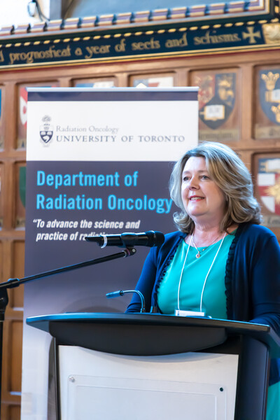 Andrea Bezjak, Director of the Radiation Oncology Residency Program.