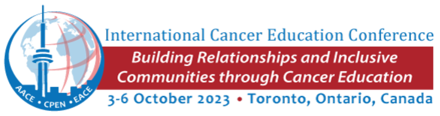 International Cancer Education Conference Logo Image