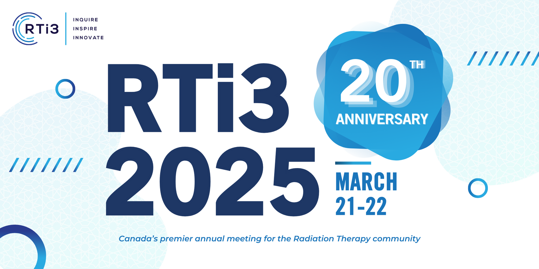 RTi3 Conference 2025 Event Banner