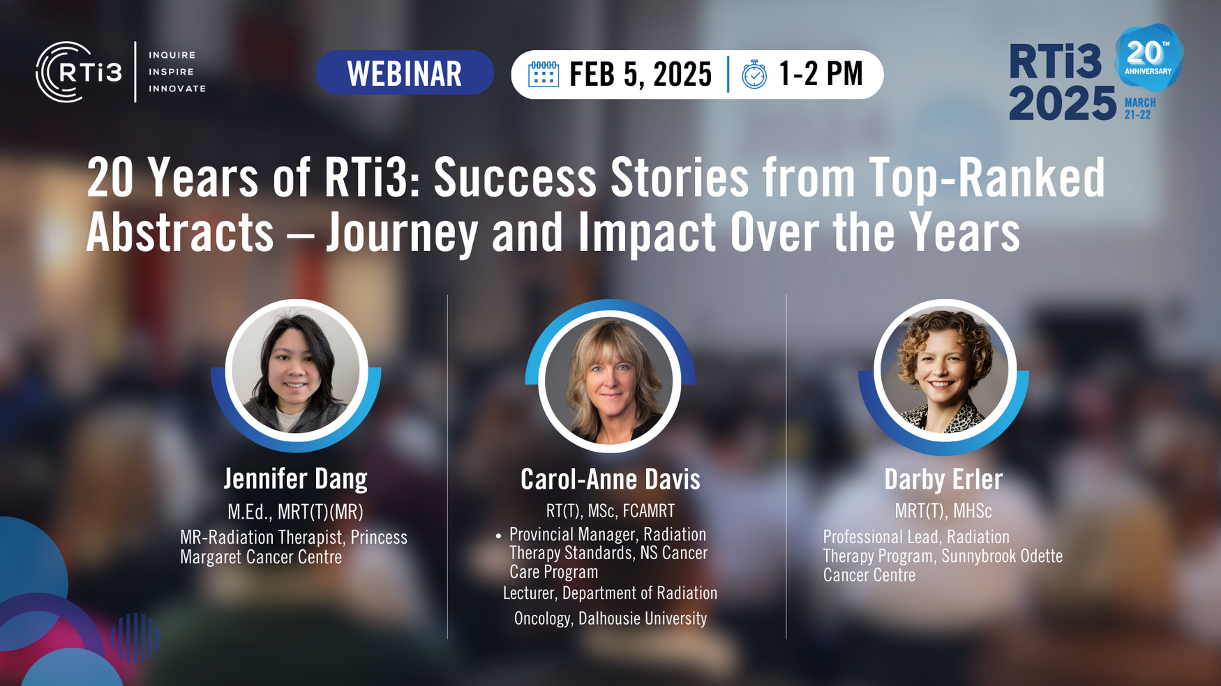 RTi3 2025 Webinar banner