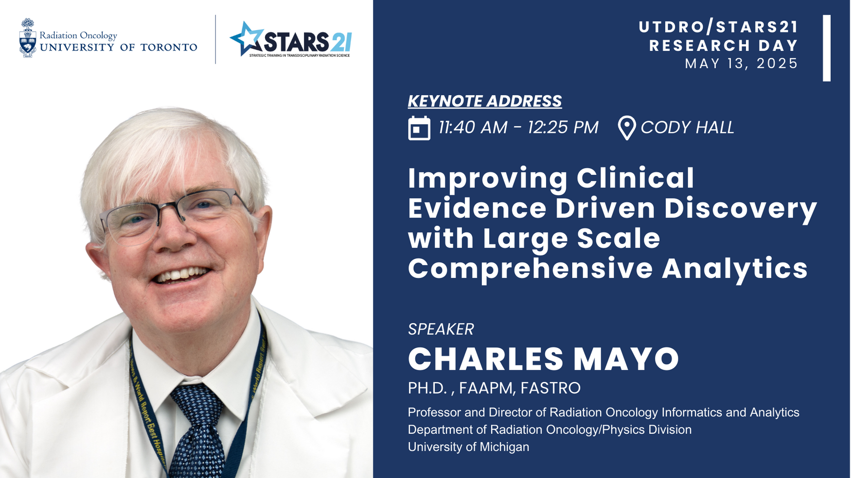 Research Day_Keynote_Charles Mayo