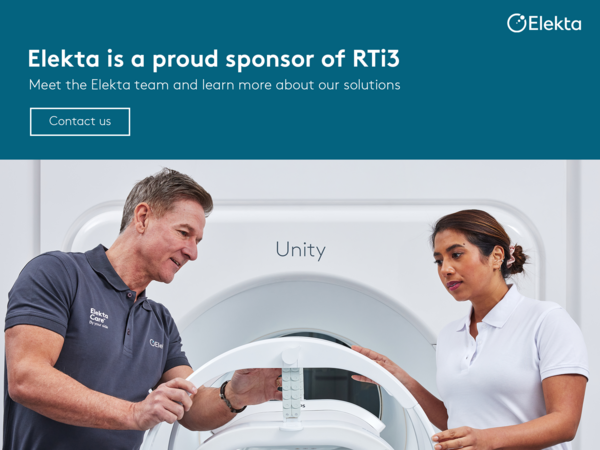 RTi3 2025 Sponsor Ad by Elekta